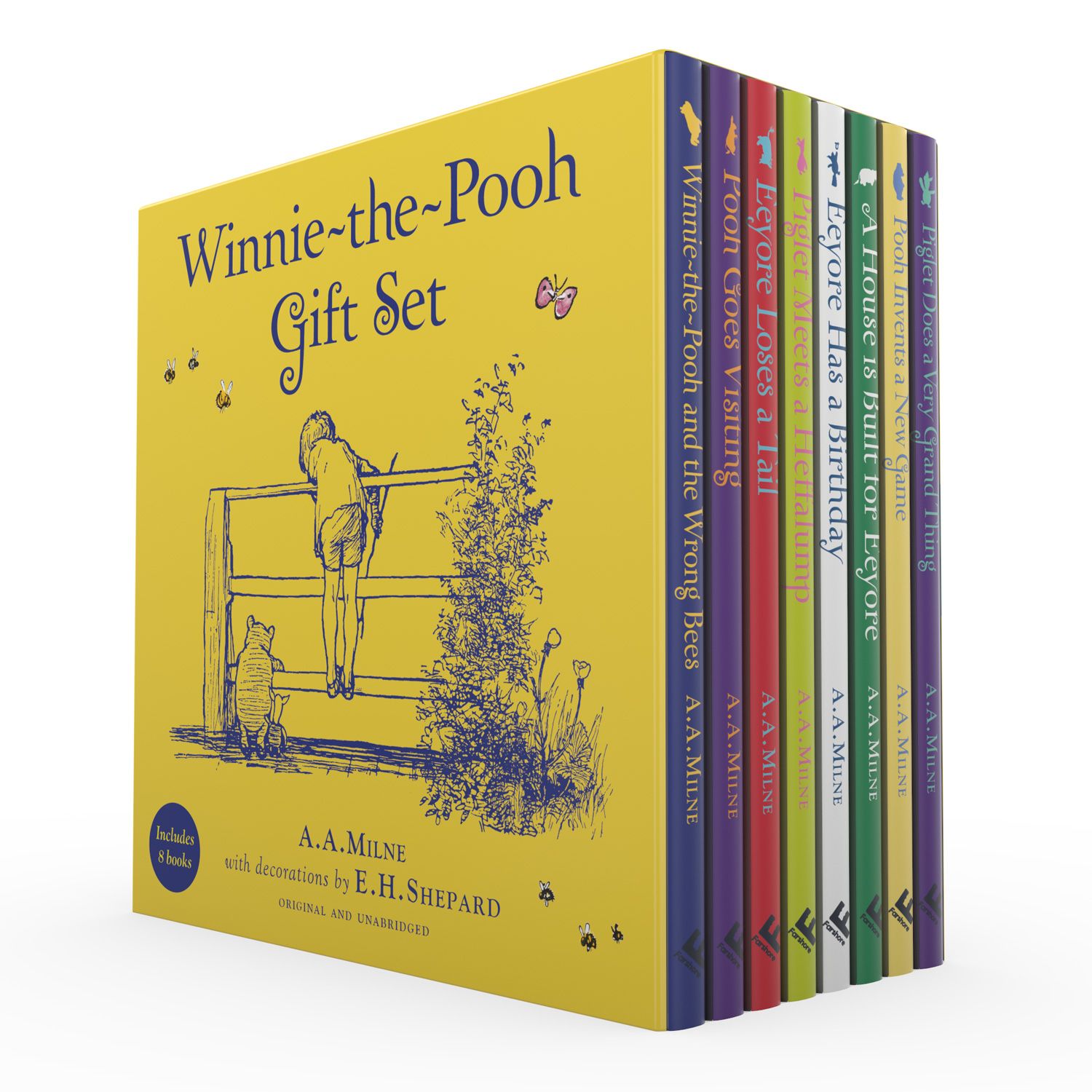 Classic Winnie-the-Pooh 8 Book Gift Book Set