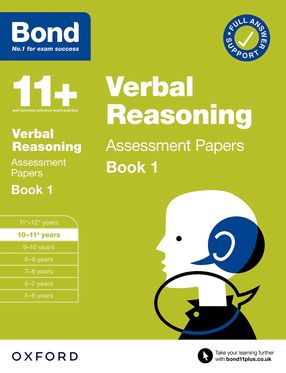Bond 11+: Verbal Reasoning Assessment Papers 10-11 years Book 1