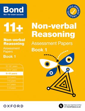 Bond 11+: Non Verbal Reasoning Assessment Papers 9-10 years Book 1