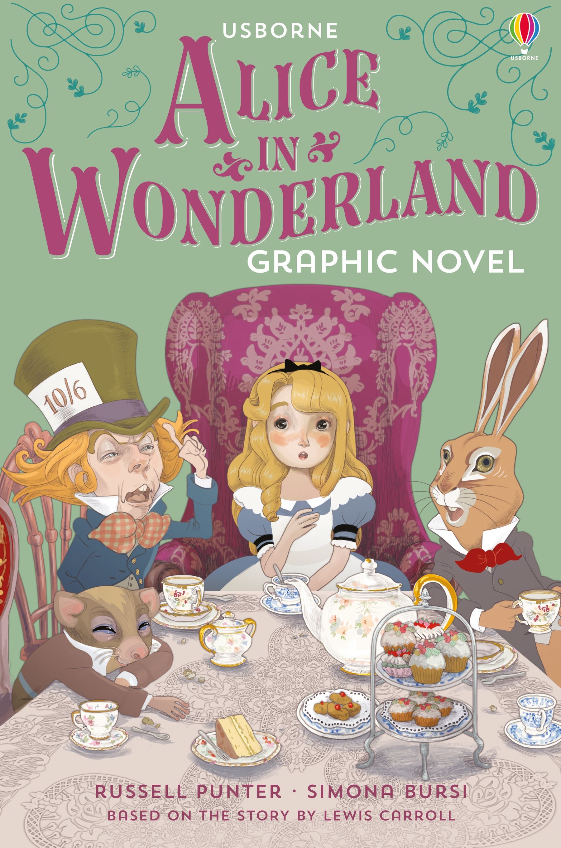 Usborne Graphic: Alice In Wonderland