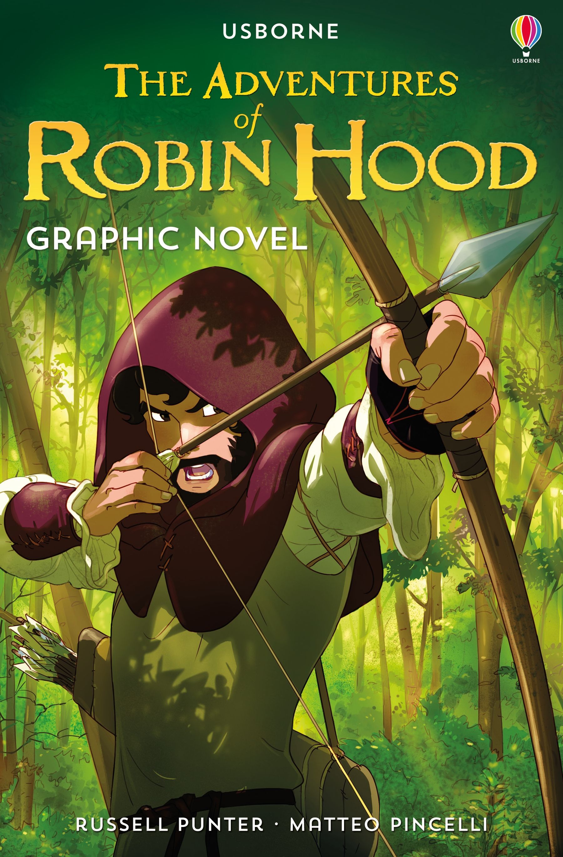 Usborne Graphic: Adventures of Robin Hood