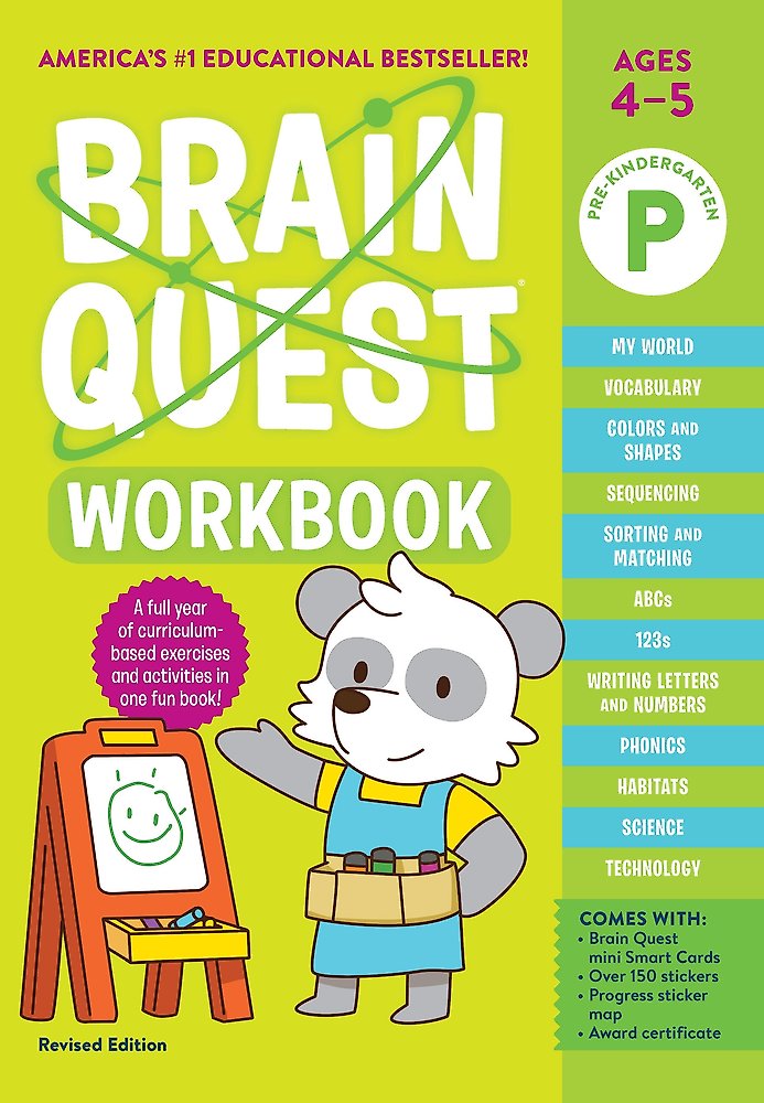 Brain Quest Workbook: Pre-K (Revised Edition)