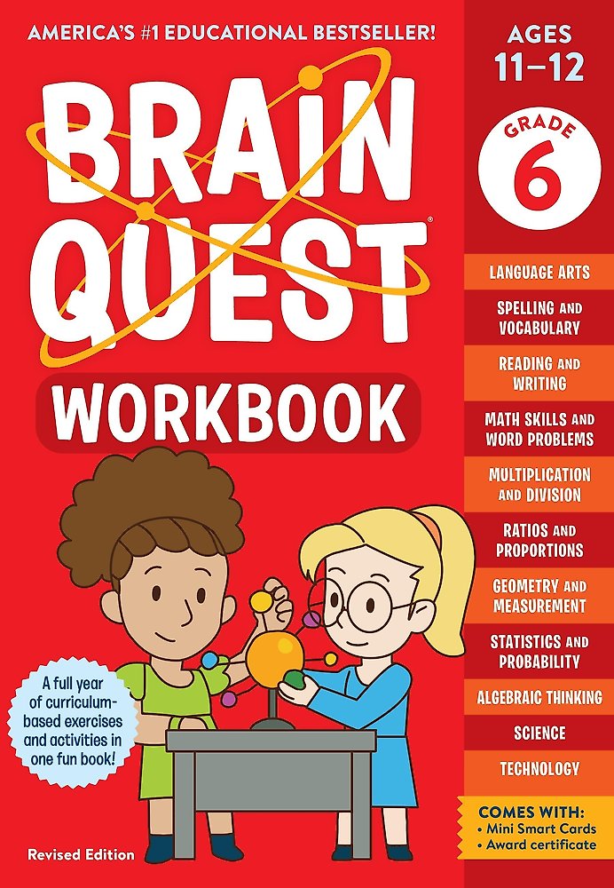 Brain Quest Workbook: 6th Grade (Revised Edition)
