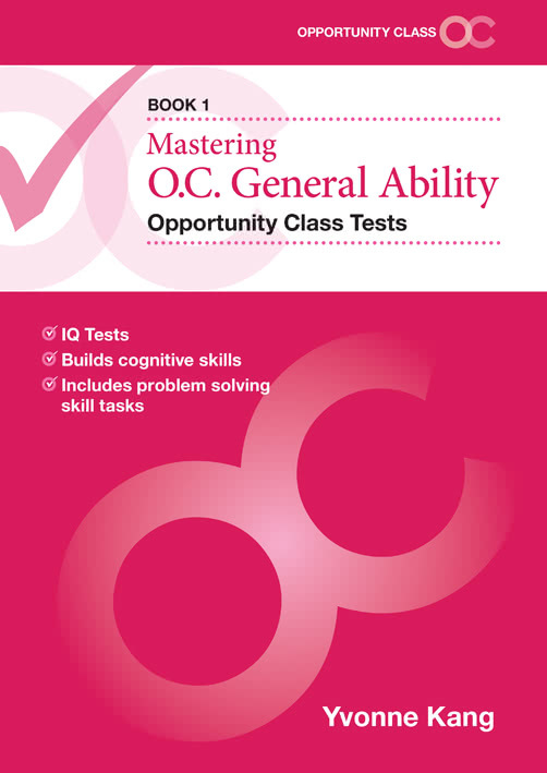 Mastering O.C. General Ability Opportunity Class Tests Bk1 (Yvone Kang)