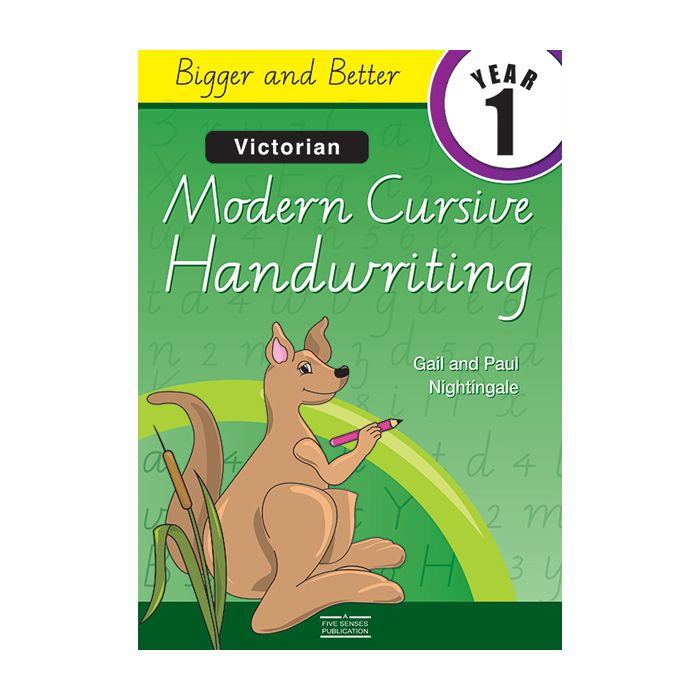 Bigger & Better Victorian Modern Cursive Handwriting 1