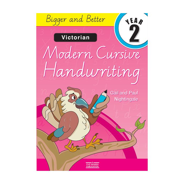 Bigger & Better Victorian Modern Cursive Handwriting 2