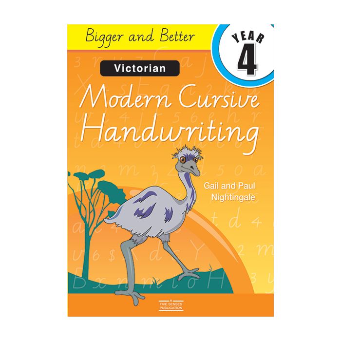 Bigger & Better Victorian Modern Cursive Handwriting 4