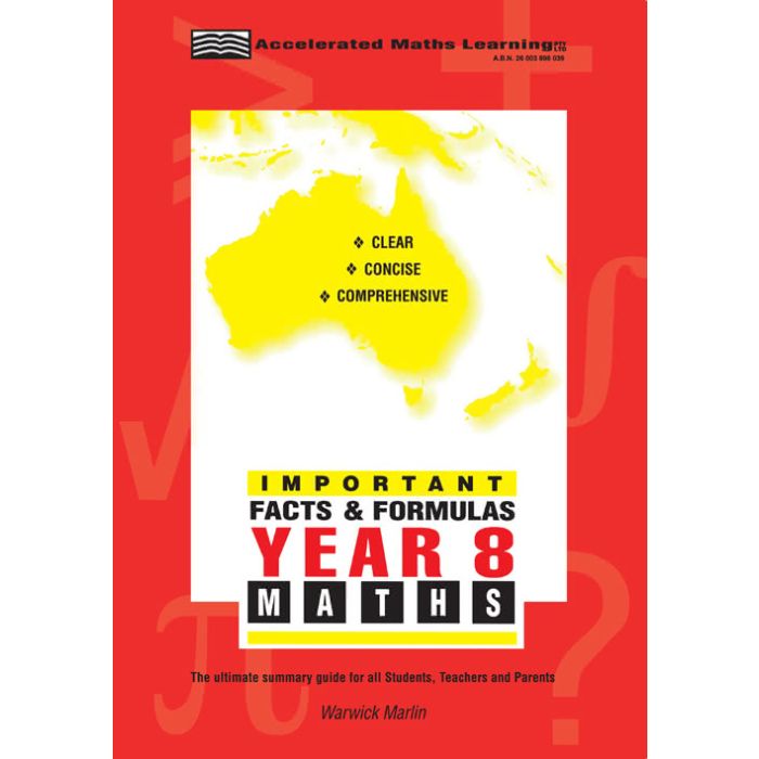 Important Facts and Formulas Year 8 Maths