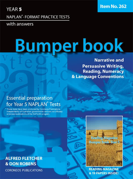 Year 5 Bumper Book#262 NAPLAN Format Practice Tests 2ED