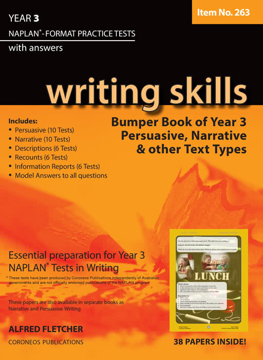 Year 3 Writing Skills Bumper Book#263 NAPLAN
