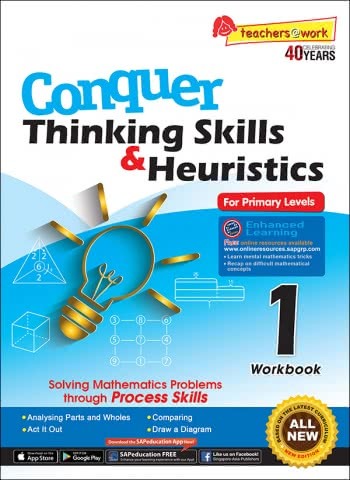 Conquer Thinking Skills & Heuristics Workbook For Primary 1 [2018]